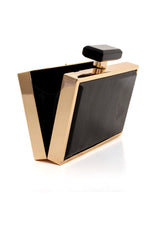 RESIN CLUTCH-BLACK