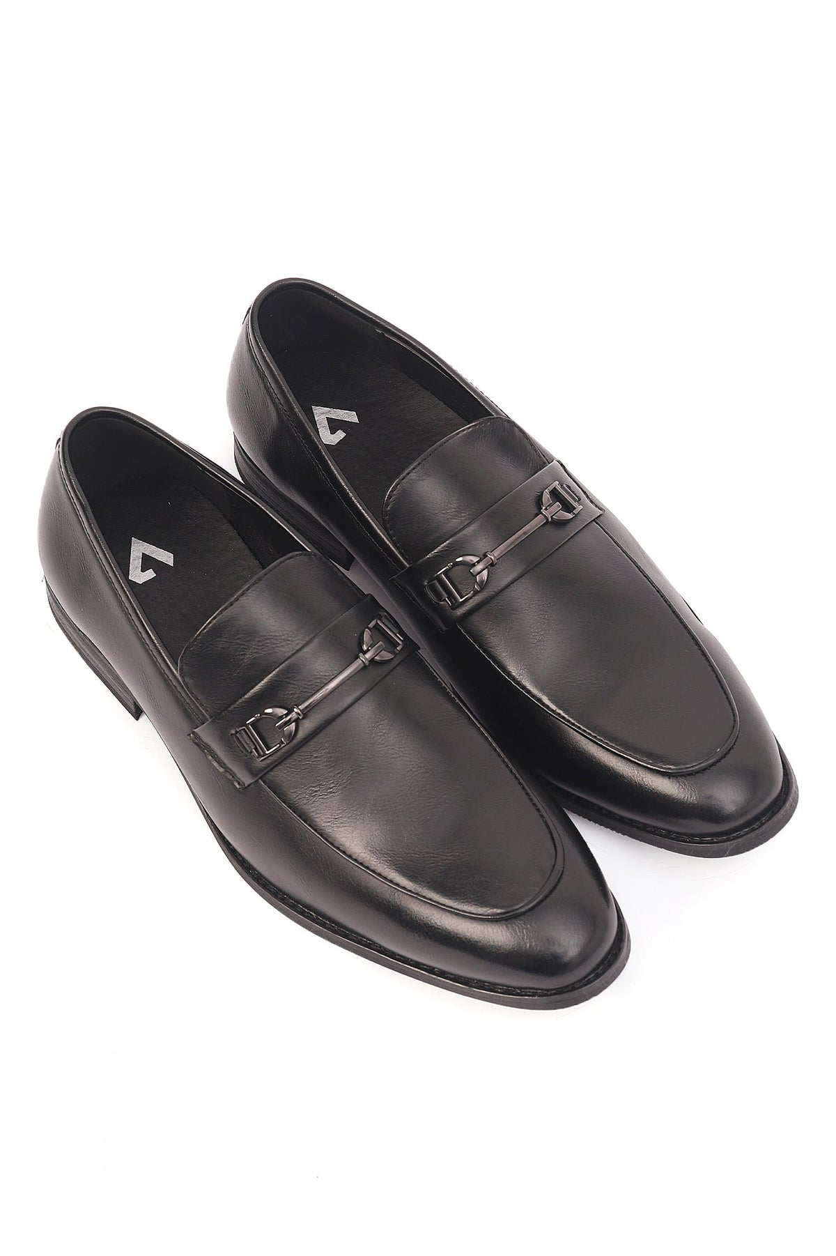 SNAFFLE TRIM LOAFERS-BLACK