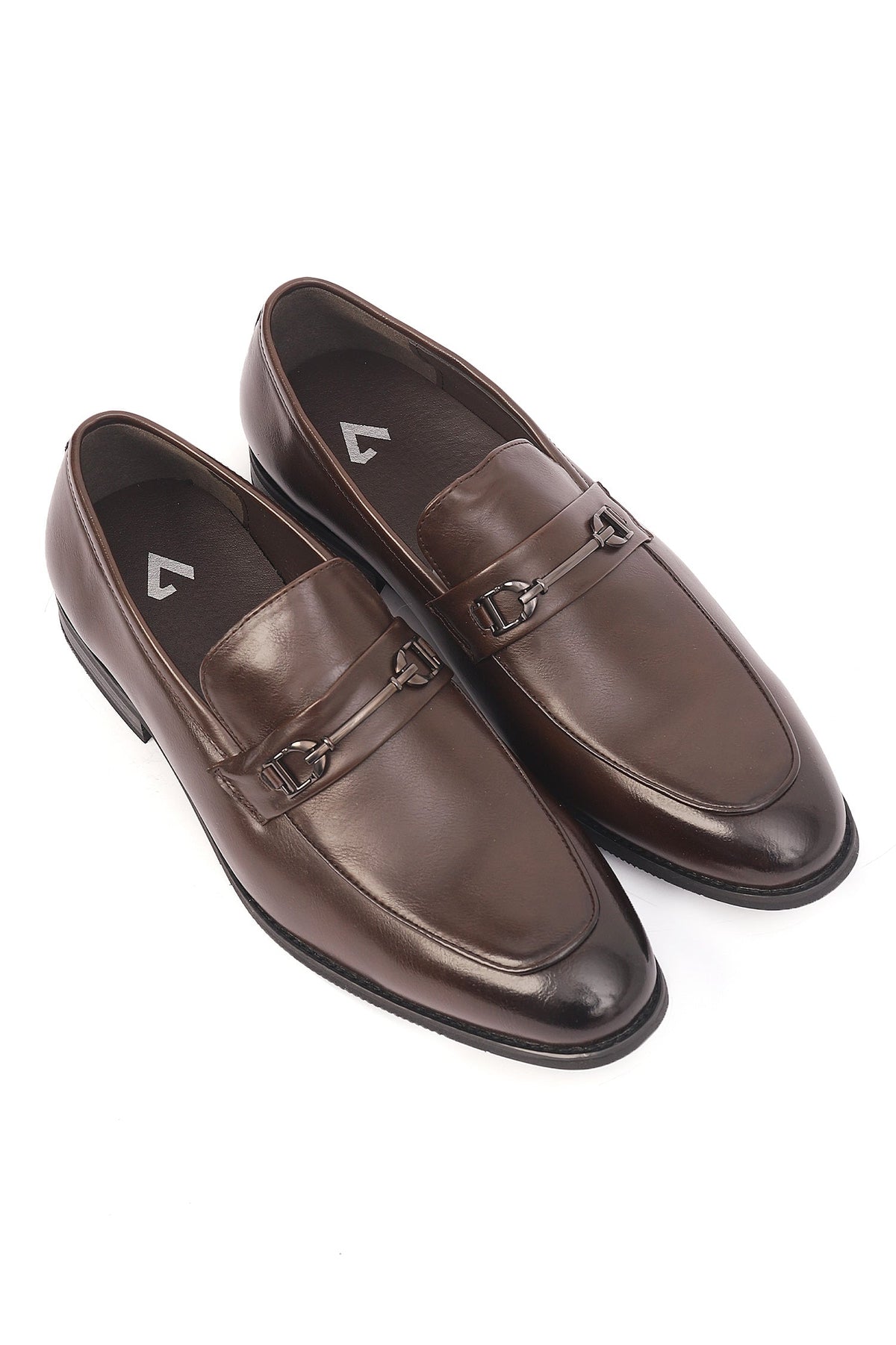 SNAFFLE TRIM LOAFERS-COFFEE