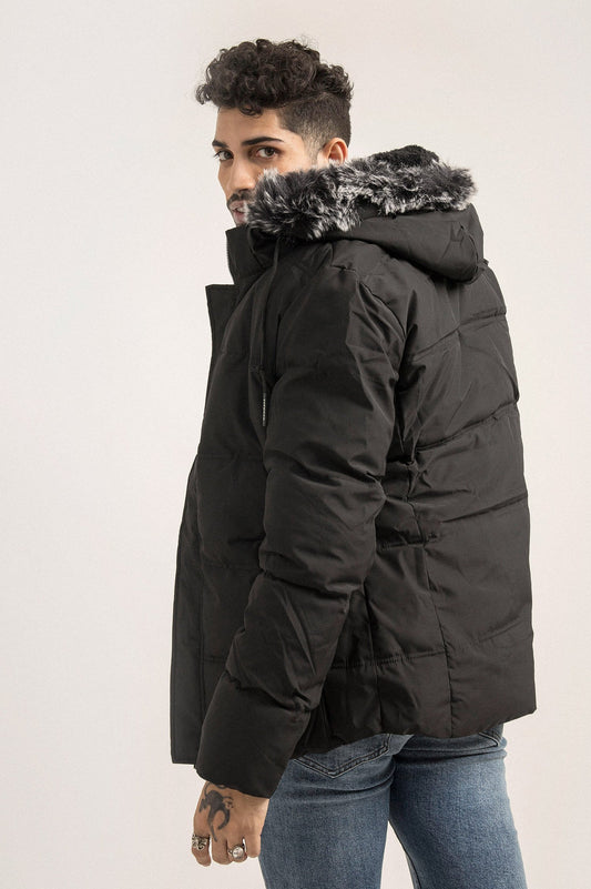 ESKIMO PARKA-BLACK