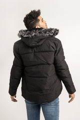 ESKIMO PARKA-BLACK