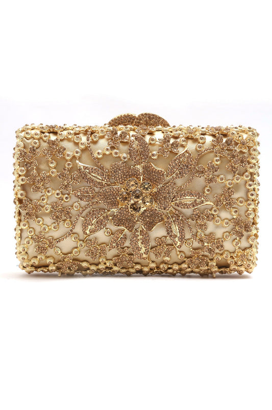 FLOWER STEM CLUTCH-GOLD